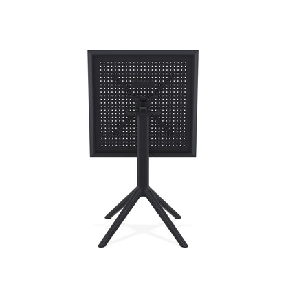 SKY 60x60 - Table en polypropylène rabattable
