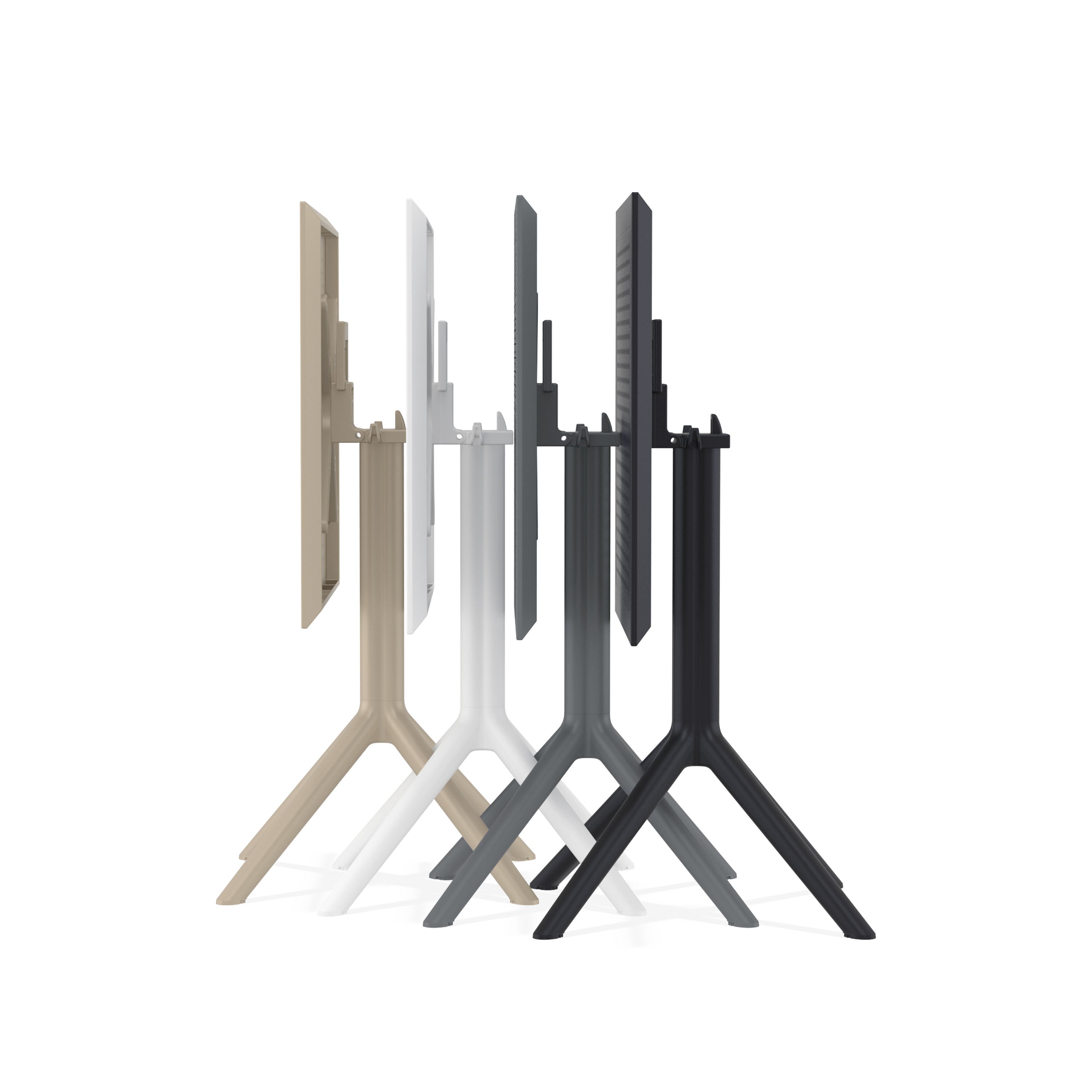 SKY 60x60 - Table en polypropylène rabattable