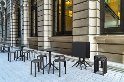 SKY 60x60 - Table en polypropylène rabattable
