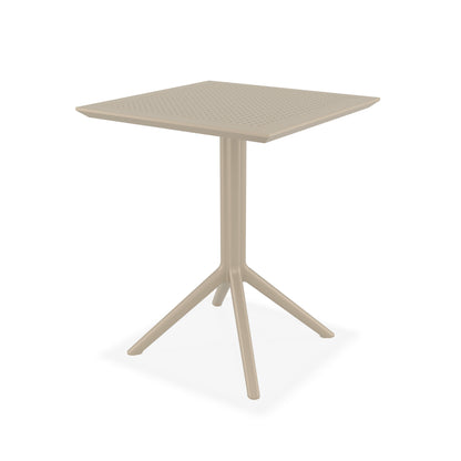 SKY 60x60 - Table en polypropylène rabattable