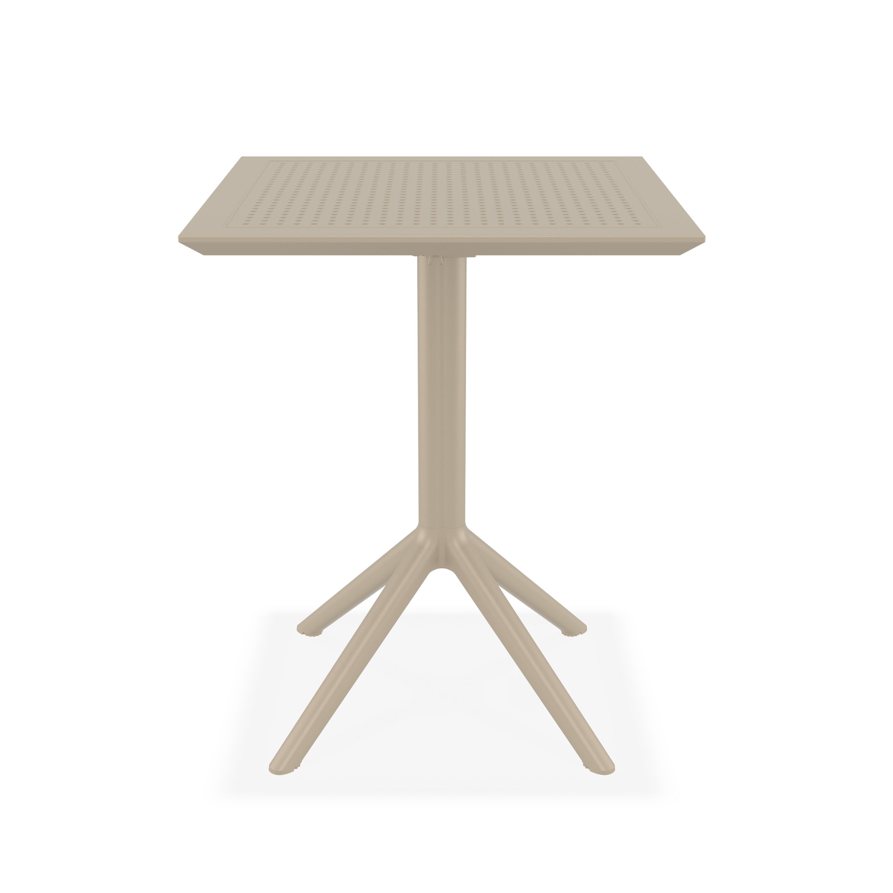 SKY 60x60 - Table en polypropylène rabattable