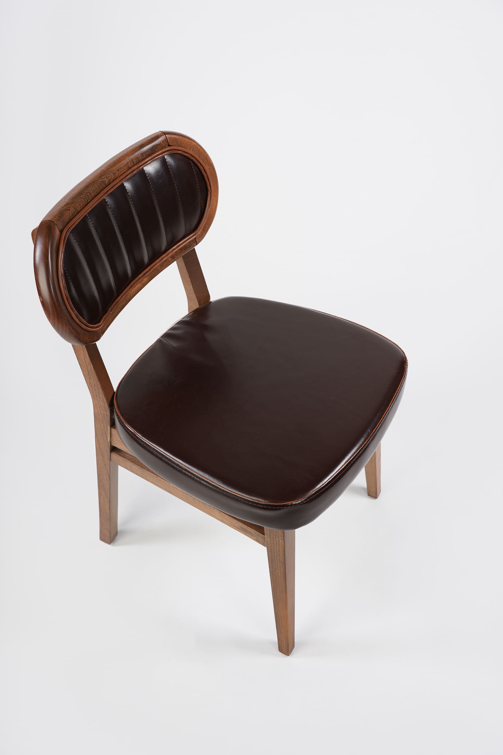 ASEL - Chaise en bois massif bistrot