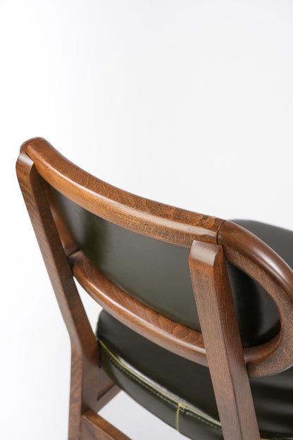 ASEL - Chaise en bois massif bistrot