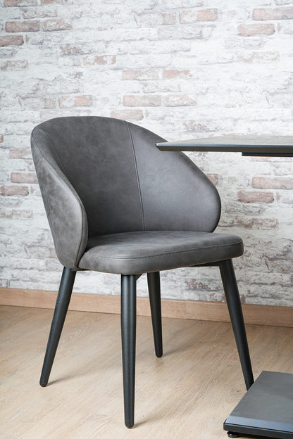 Lot 2 chaises Patya + 1 table Carvel travertin