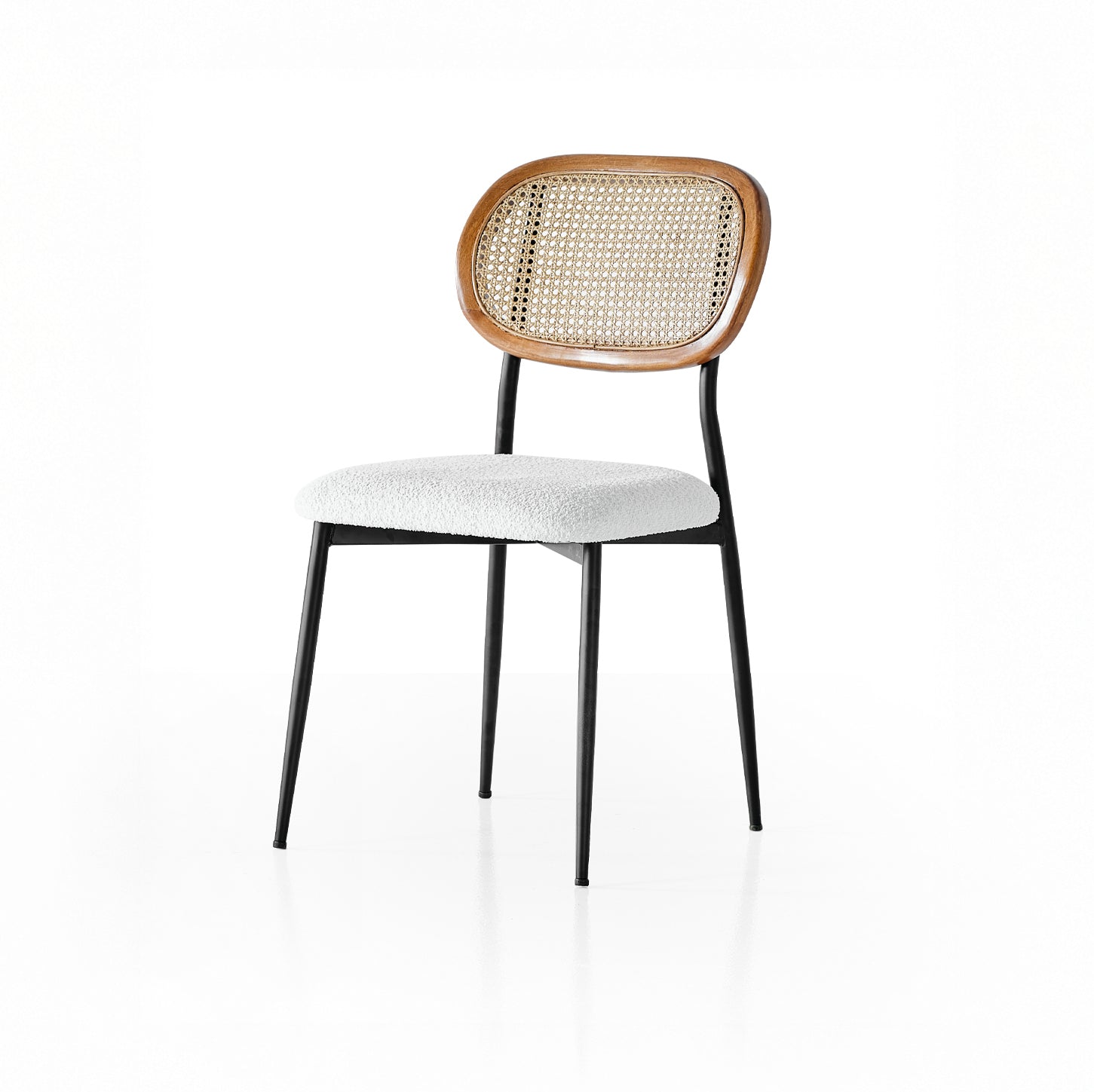 RETRO - Chaise cannage en rotin