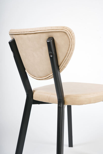DUNE - Chaise en similicuir
