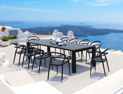 MILA - Chaise polypropylène empilable