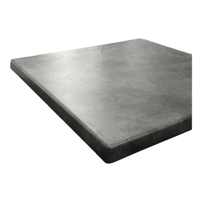 METALLO - Plateau stratifié moulé 70x70