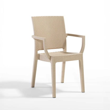 SIDNEY - Chaise en polypropylène empilable
