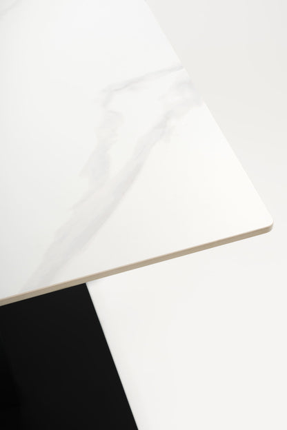 ELORA Calacatta - Table complète en céramique