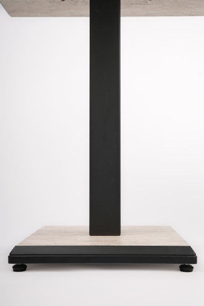 CARVEL Travertin - Table complète