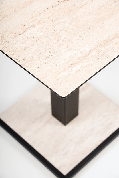 CARVEL Travertin - Table complète