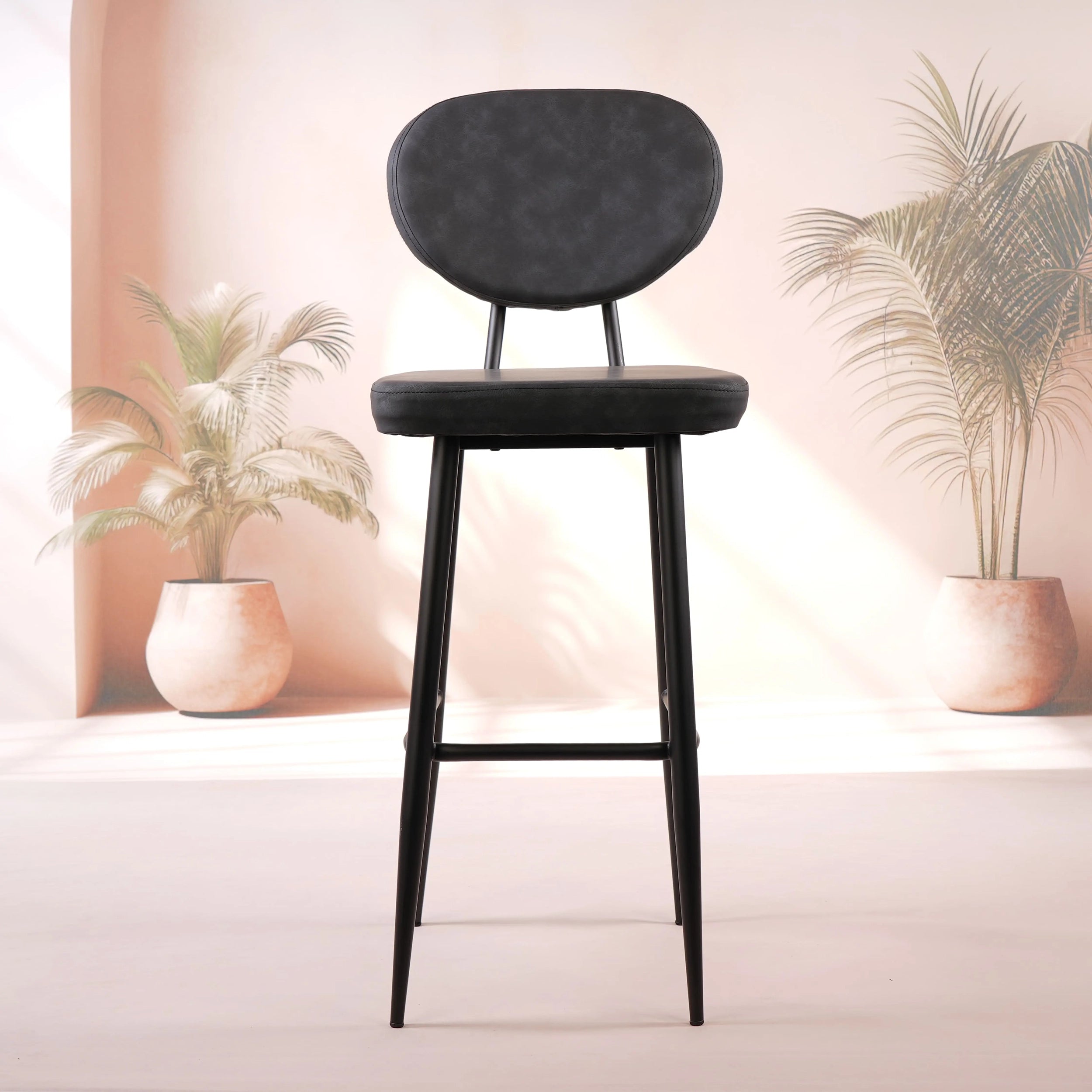 DENIZ BAR - Tabouret de bar 65/75cm