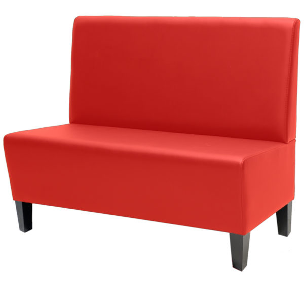 Banquette rouge