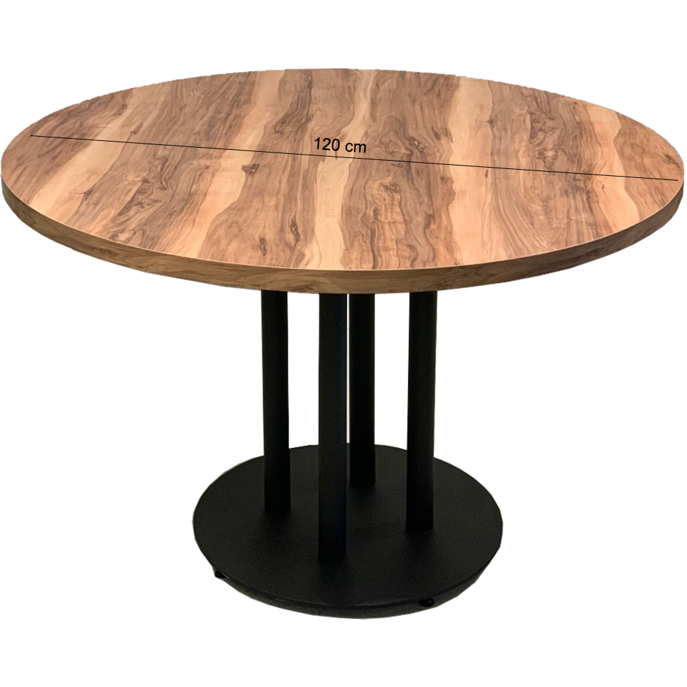 Plateau de table bois rond-tropic-coffee meuble-professionnel