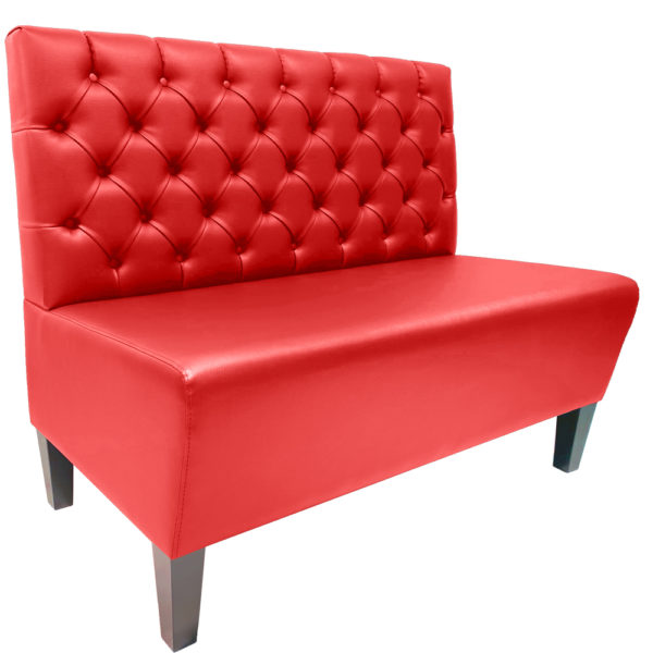 Banquette rouge