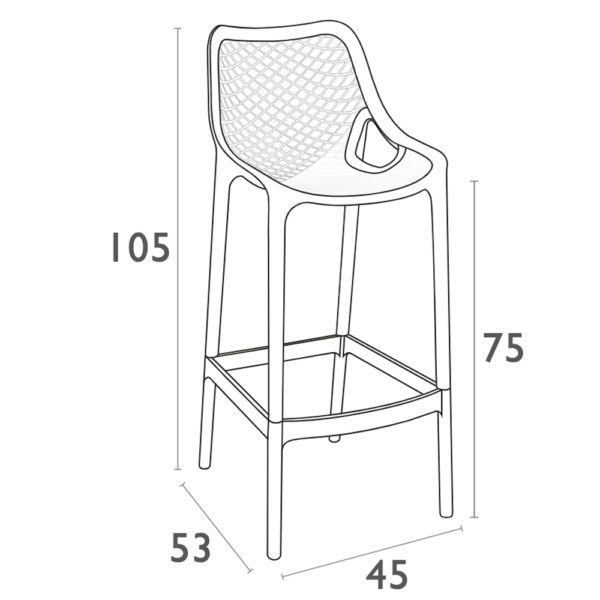 TABOURET AIR BAR