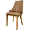 Chaise marron