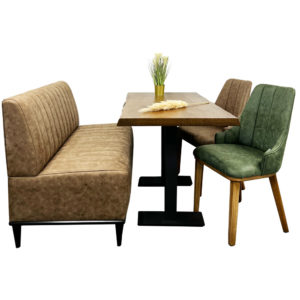 Banquette verte