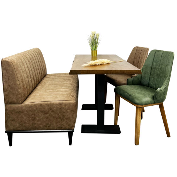 Banquette verte