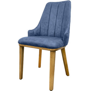 Chaise bleu